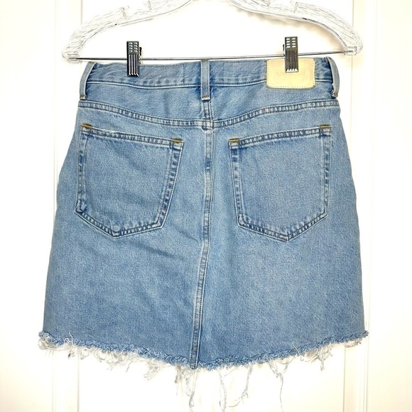 Everlane The Denim Reconstructed Skirt - Picture 4 of 6